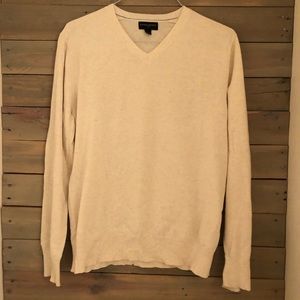 Banana Republic Neutral  Basic Classic V-neck Sweater men’s size L